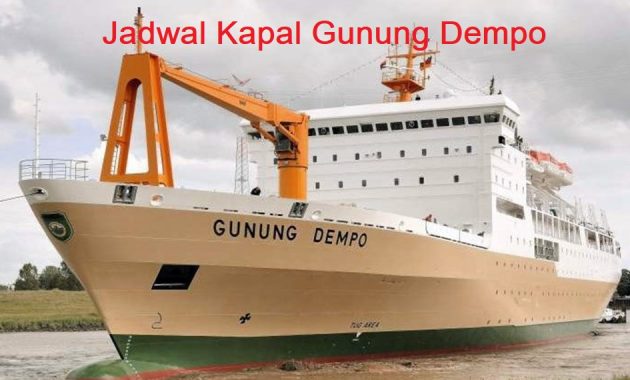 Jadwal Kapal Gunung Dempo