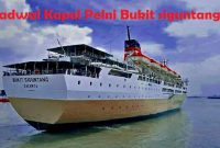 Jadwal kapal pelni bukit siguntang