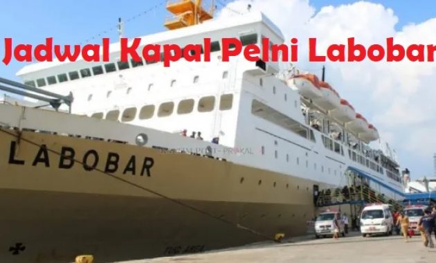 Jadwal kapal Pelni labobar